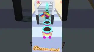 Blossom stack 3d|Bloom the flowers|Offline games|Android games|collect and stack flowers