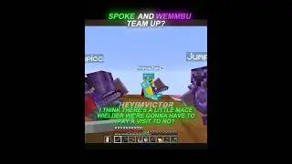 Spoke и Wemmbu объединились?! 👀🔥 | Нестабильный SMP #короткие #minecraft