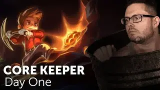 Core Keeper Day 1:  Base Building, Glurch The Abominous Mass Kill, Ghorm The Devourer Kill, The Hive