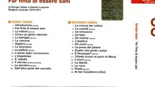 Algebra [Far finta di essere sani / Live 1973] - Gaber e Luporini