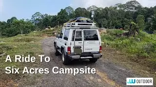 A Pleasant Ride to Six Acres Campsite. Test Drive My Land Cruiser Shorty.