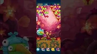 Jeu Video 🎮 Angry Birds Pop Niveau 45 #angrybirds 