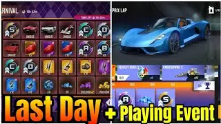 [ Asphalt 8 ] The LAST DAY Of *Mask Carnival!* 😀 | Playing Mask Carnival Event | Gameloft 