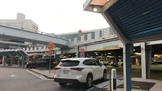 Miami Airport Shuttle Waiting At Arrivals Door 8