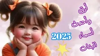 أحلى وأرق اسماء بنات 2025 في العالم! اجمل اسماء بنات