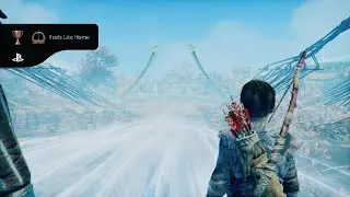 God of War Feels Like Home trophy.