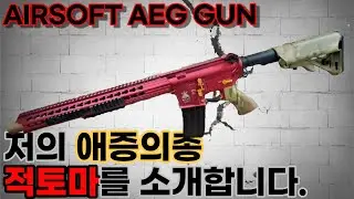 빨간맛 M4 궁금하니??? APS ARS-119 리뷰 #에어소프트 #airsoft #전동건