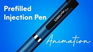 3D Animation of ClotiXa Prefilled Pen Injection | Pharmaceutical Product Visualization in Blender
