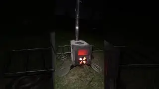 Picked up the viral tent stove off Amazon for $79.99. Love this thing! Going to keep me toasty!