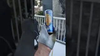 Hungry Hand drinks Rani Mango Soda!