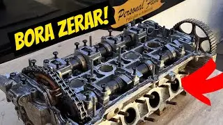 DESMONTANDO O CABEÇOTE 20v DO AUDI DE R$800,00 PRA ANALISAR!!! AUDI A3 1.8 20v ASPIRADO!!! Parte:2