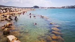 J&aacute;, o mar quente, mas a&iacute;, a mais de 50&deg;C