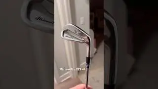 Mizuno Pro 223 irons still in the bag for your boy. Anyone else still gaming these? #Mizuno #Golf
