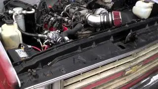 6.0 lq4 TR224 114 cam open headers idle