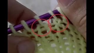 Twisted (crossed) Stitch (ptbl)💜