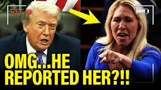 Trump gets SCARED and REPORTS MTG to Secret Service?!!