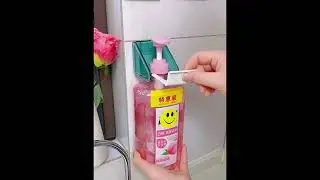 Wall-Mounted Shampoo & Soap Holder &ndash; No Drill, Easy Storage Solution! #goodthing