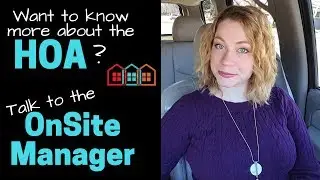 HOA, Want to know more? Talk to onsite Manager