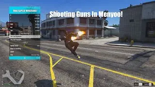 GTA 5 How to Shoot Guns During Animations Menyoo Tutorial