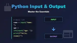 Python Input and Output for Beginners: Learn print(), input(), and File I/O
