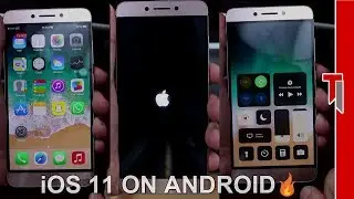 How To Install iOS 11 On Android🔥Make Android Look Like iPhone 8 With Boot Animation 2017 [NO ROOT]