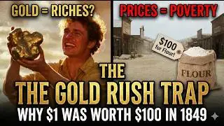 Why Eggs Cost $30: The Insane Economics of the 1849 Gold Rush