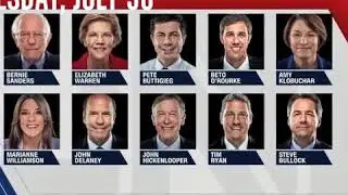 2019 Second Democratic Debate (PART 1)