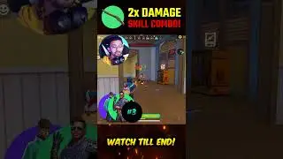 🔥New Secret 2x Damage Character Skill Combo For BR RANK in Freefire🔥l #shorts #freefire | PRI GAMING