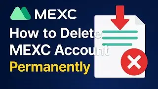 How to Delete MEXC Account Permanently