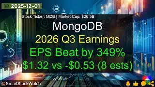 MongoDB (MDB|$26.5B) - 2026 Q3 Earnings Analysis