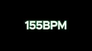 1 Hour 155 BPM Metronome | Steady Tempo for Practice and Study