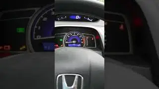 Сброс срока службы масла Honda Civic 2007 года