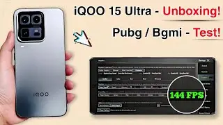 iQOO 15 Ultra Unboxing | iQOO 15 Ultra Bgmi Test⚡Pubg Test | Graphics Test | OMG |🤯