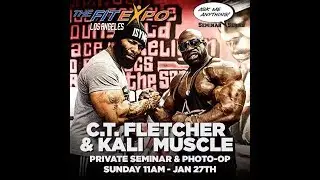 Kali Muscle + CT Fletcher - ASK ANYTHING? | Los Angeles FIT EXPO | Kali Muscle