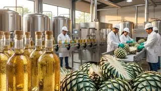 How Tequila Is Made: From Agave to Bottle Inside a Modern Factory. @milatequila @GoldminesTelefilms 