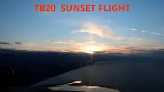 Vlog #2021_02 Sunset flight