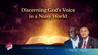 📖 Discerning God&rsquo;s Voice in a Noisy World | LIVE CHAT