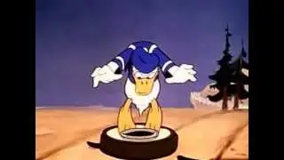 Donald Duck 1943 Donald&acute;s Tire Trouble