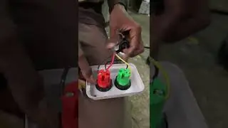 DOL starter control by remote push button #dolstarter #electrical #shorts