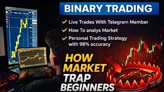 Binary Trading Reality ❌ | How Market Traps Beginners In Quotex 📈