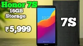 Honor 7S 16GB Storage 3000Mh Battery |