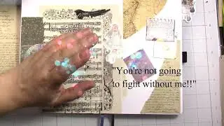 Book Journal Art Journal Page @NaliniSingh Archangels Consort