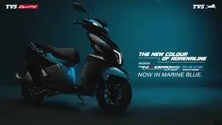 TVS NTORQ Marine Blue