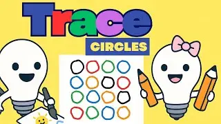 Trace circles - Learn to write - Under 4 Games