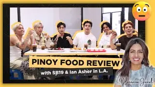 PINOY FOOD REVIEW with SB19 and IAN ASHER | YOU CRACK THE EGG OPEN YOURSELF???? 😵