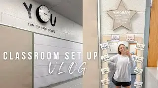 Classroom Set Up Part 4: library makeover, bulletin boards, student center tour!