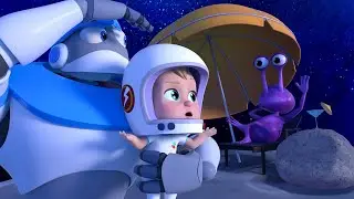 Lost Teddy! @ARPOTheRobot Funny Cartoons for Kids | Moonbug Kids - Explore With Me!