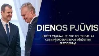 Kar&scaron;ta vasara Lietuvos politikoje: ar keisis premjeras ir kas užrūstino prezidentą? DIENOS PJŪVIS