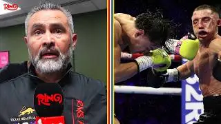 Manny Robles REACTS To DRAMA After Brandon Figueroa KO Win vs Nick Ball