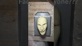 Prepping Valak mask for paint!!